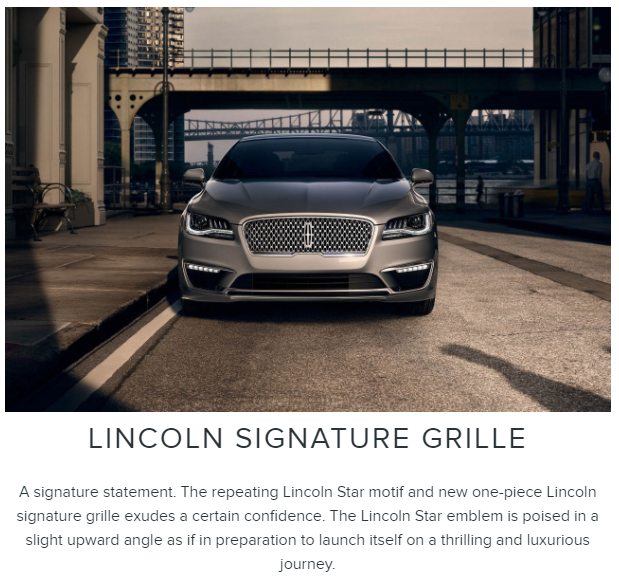 Lincoln MKZ Signature Grille