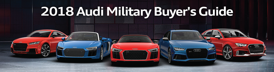 2018 Audi Military Buyers Guide 