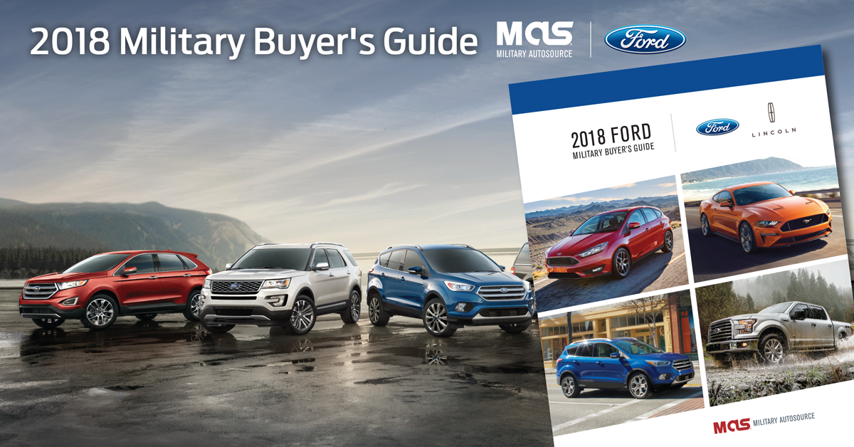 2018 Ford Military Buyer's Guide