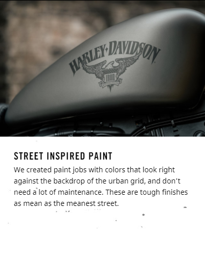 2018 Harley-Davidson Iron 883™ Street inspired paint