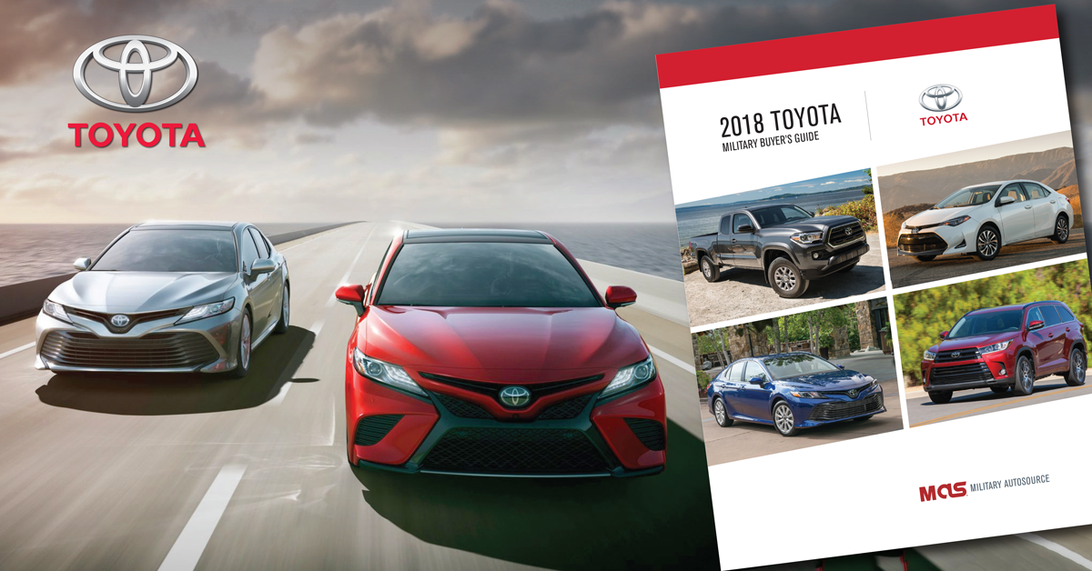 2018 Toyota Military Buyer's Guide