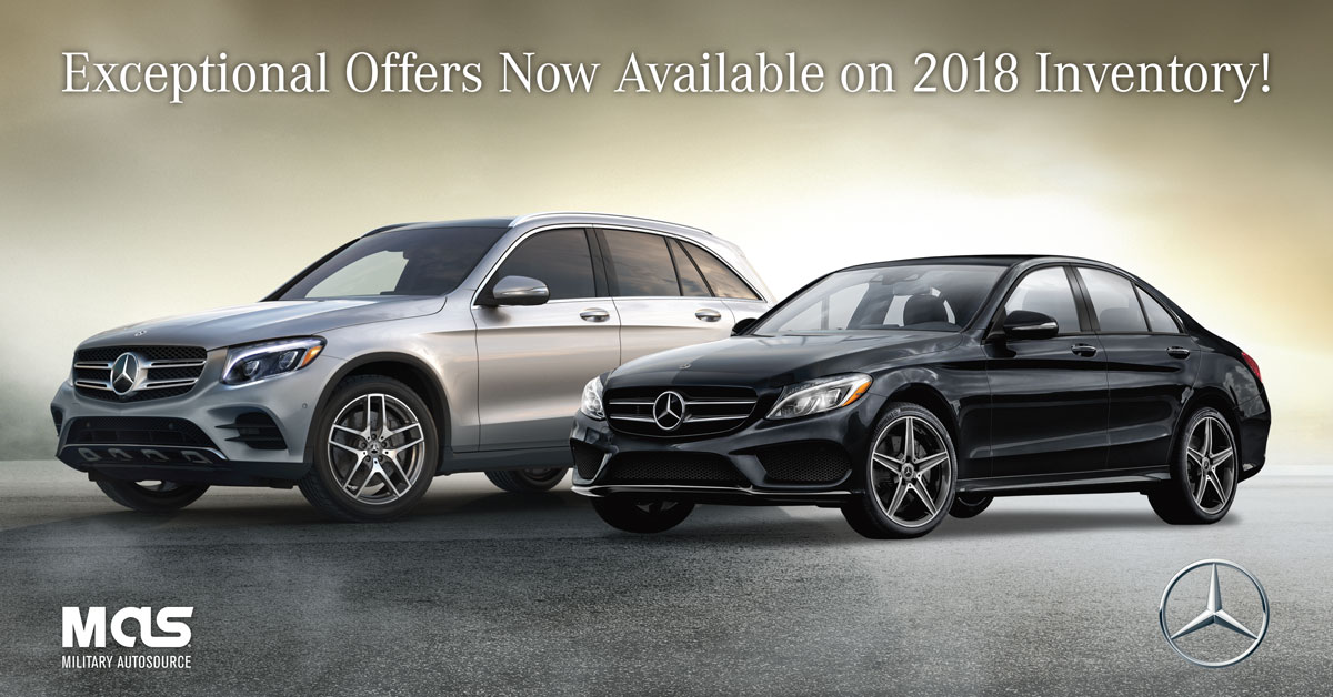 2018 Mercedes-Benz inventory Sale Military AutoSource