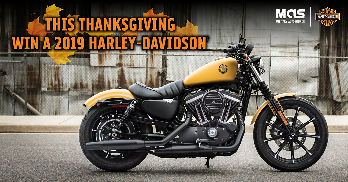 Harley-Davidson Thanksgiving giveaway 