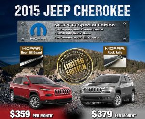 EUROPE SPECIAL: Limited-Edition Jeep Cherokee MOPAR Special Edition ...