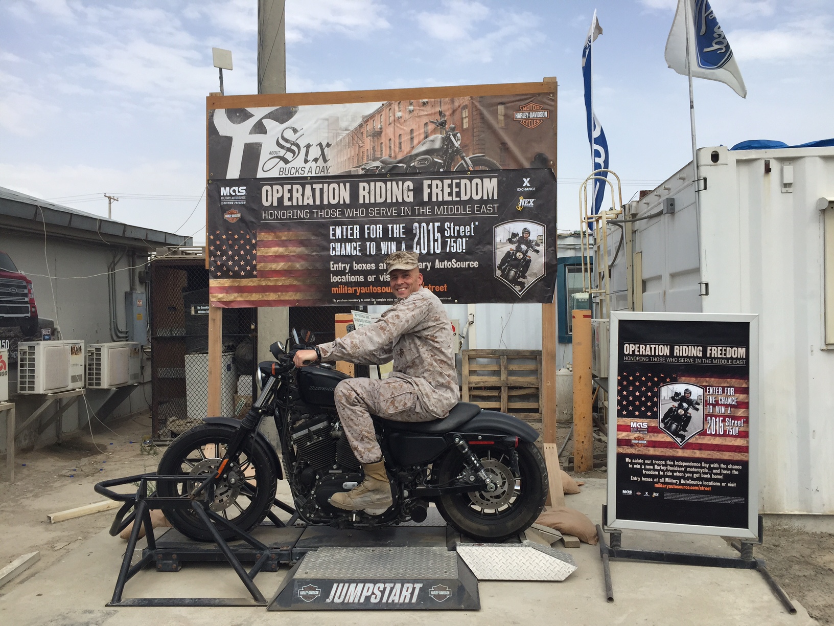 Marine Corps Officer Wins Harley-Davidson Street 750 from Military