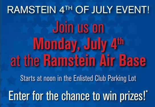 4th of july sales event ramstein