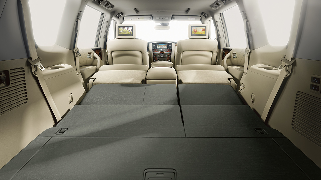 2017 Infiniti Qx80 Interior Rear Cargo Original Military