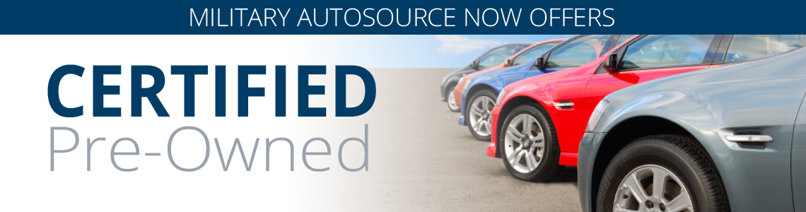 Certified Pre-owned Military AutoSource
