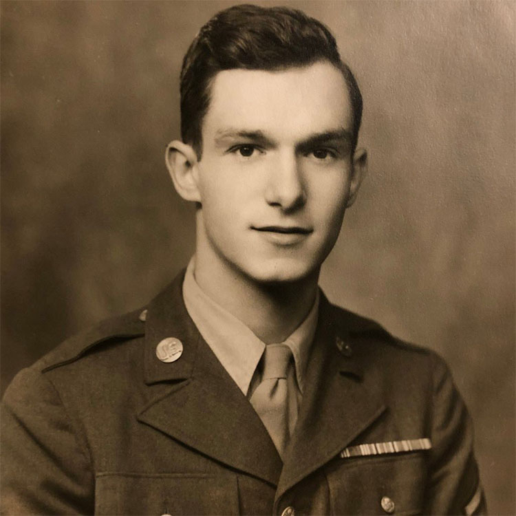 Hugh Hefner in the Military