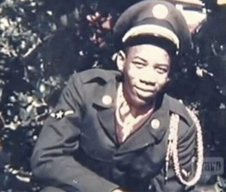 Morgan Freeman in the Military