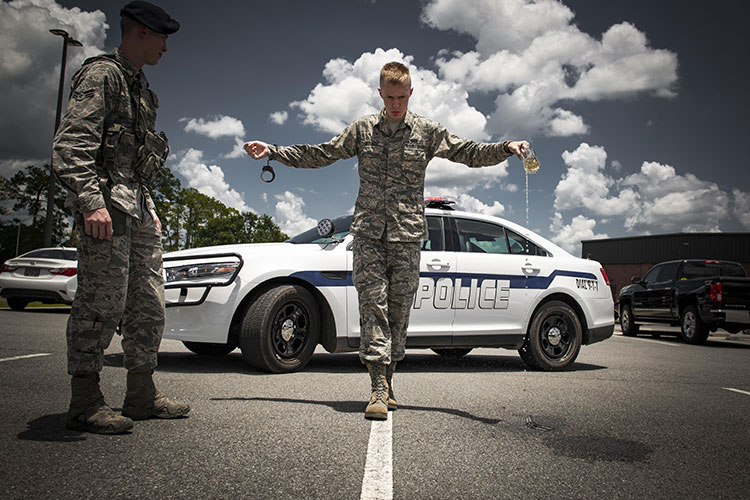 Being Tested for Driving Impaired