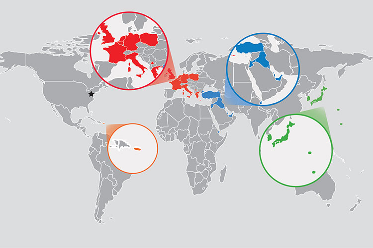 Military AutoSource Locations Worldwide