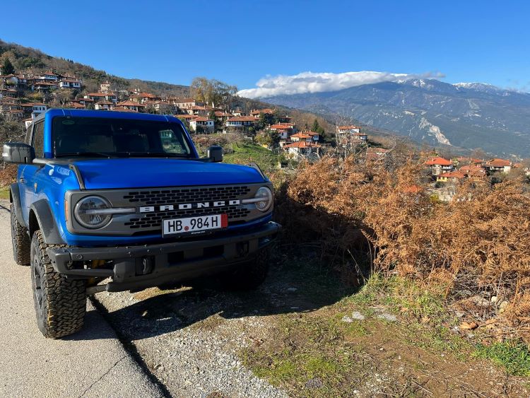 “Beast” the Ford Bronco’s Adventure Home to Greece