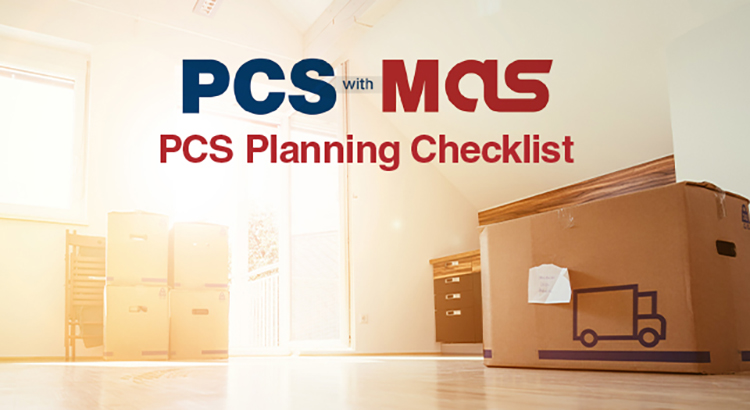 PCS Planning Checklist