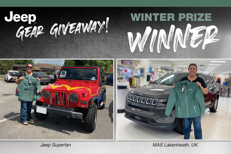 Jeep Gear Giveaway Winner