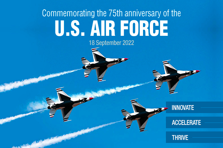 Commemorating the 75th Anniversary of the U.S. Air Force