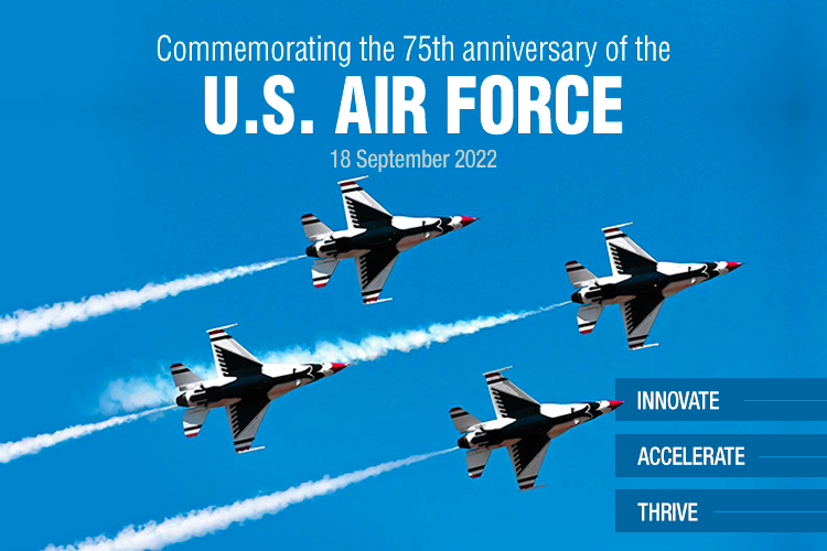 U.S. Air Force Gears up to Commemorate its 75th Anniversary - Military ...