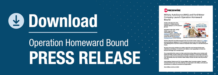 Download Operation Homeward Bound Press Release