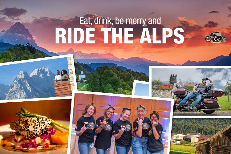 Eat, Drink and be merry and Ride the Alps