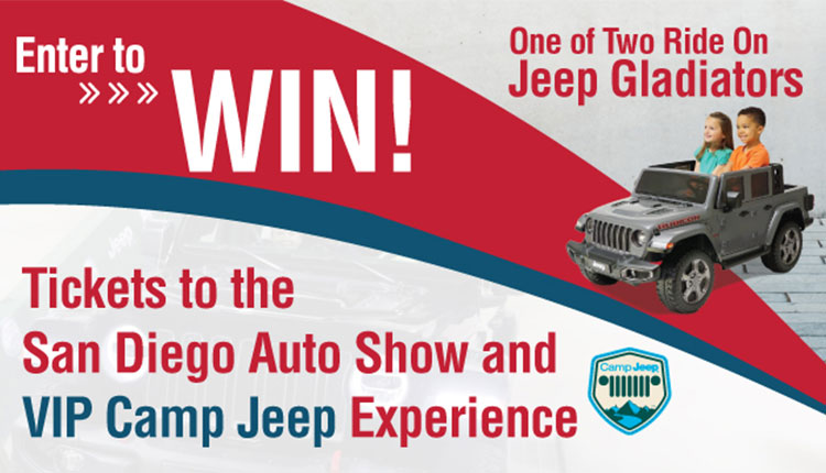Family Holiday Festival Jeep Enter to Win
