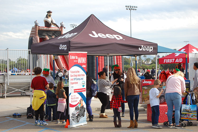 Jeep at Family Holiday Festival