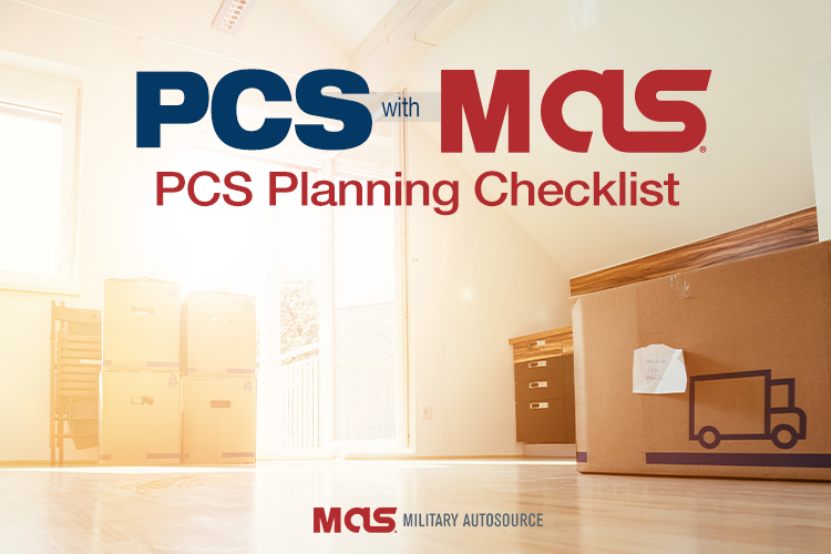 PCS Planning Checklist