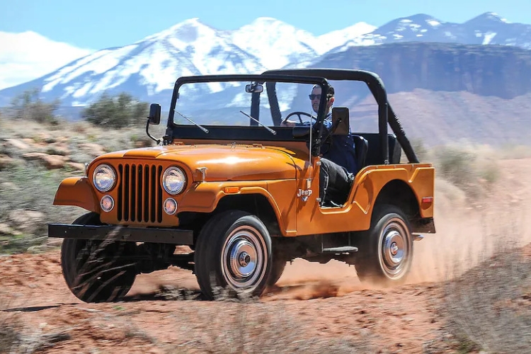 1973 Jeep CJ off-road exclusive military privileges
