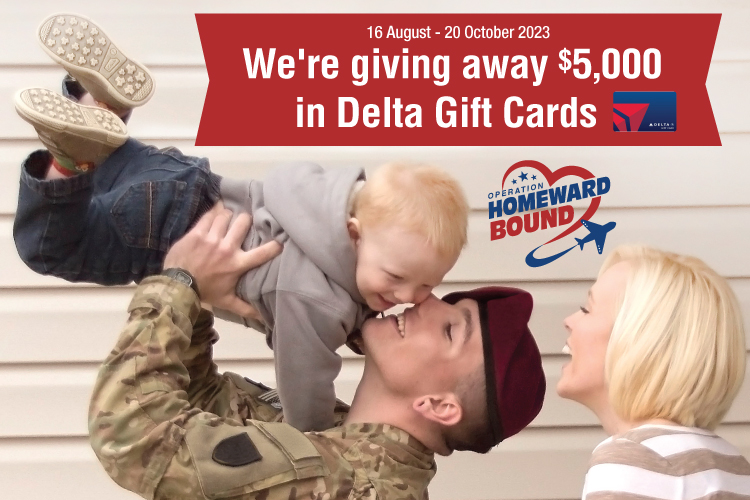 We're giving away $5,000 in Delta Gift Cards