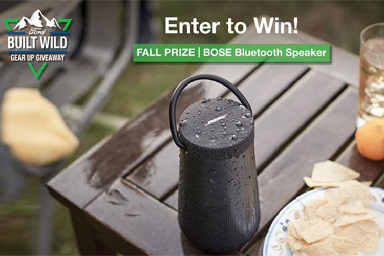 Fall Prize Bose Military Ford Giveaway