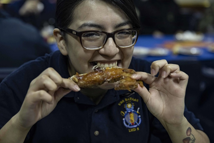 Thanksgiving meals for our U.S. Military community abroad