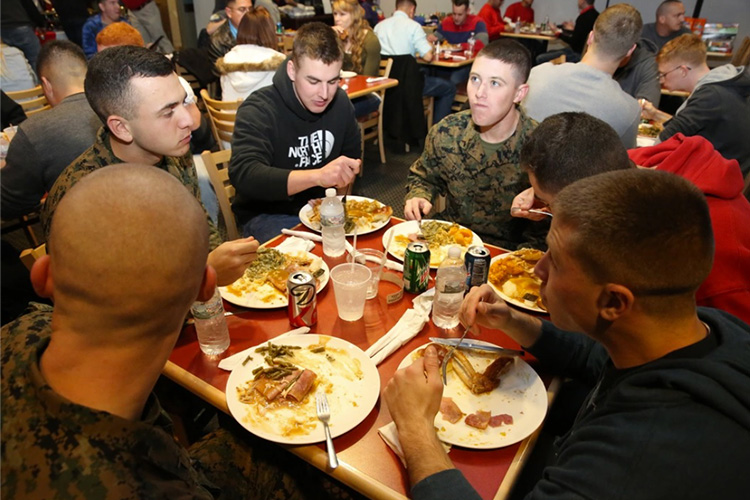 PCS and deployed service members celebrate Thanksgiving
