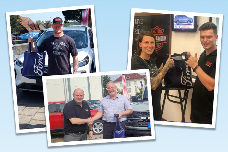 All American Road Show Ford Prize Pack Winners