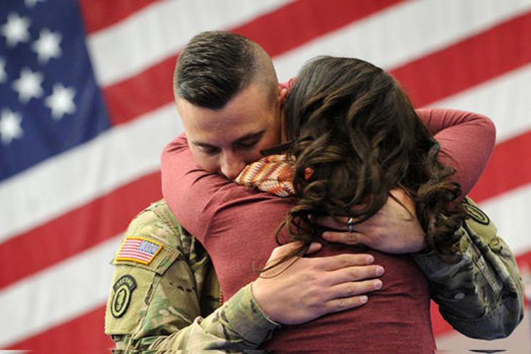 Military spouses support service members