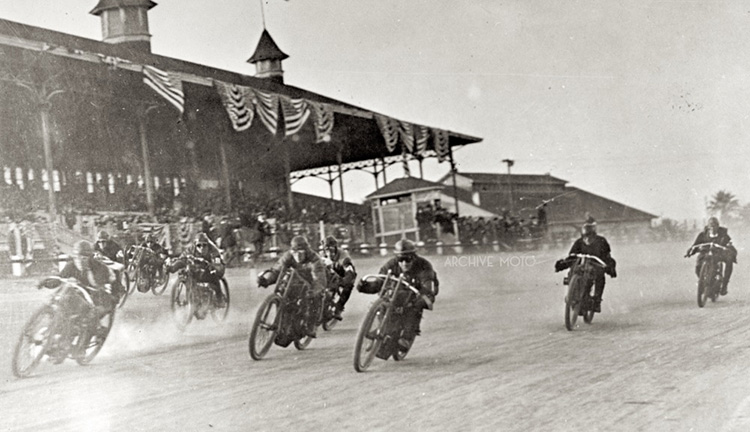 Harley-Davidson was the first motorcycle brand to sponsor a racing team