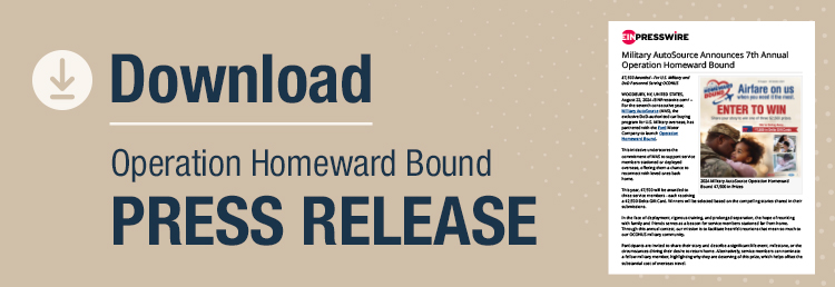 Download Operation Homeward Bound Press Release