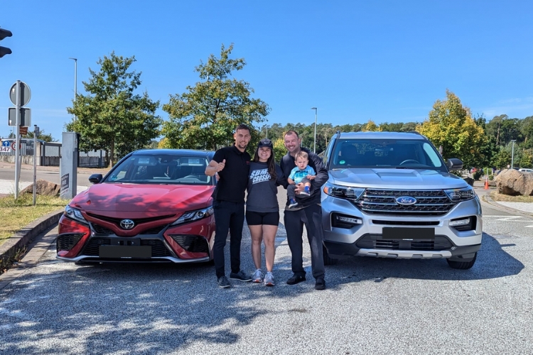 Family buys two cars from Military AutoSource