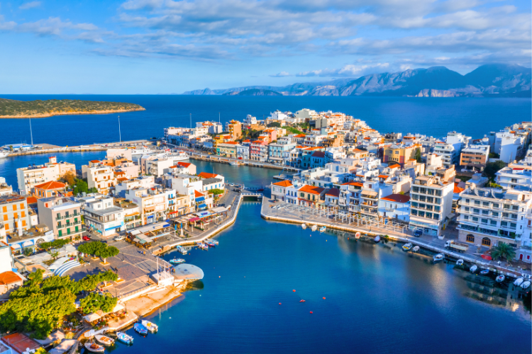 Agios Nikolaos charming coastal town for Service Members