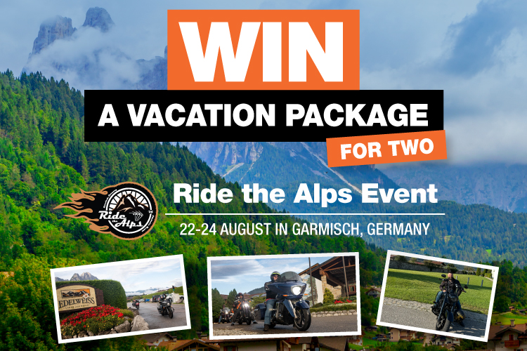 Ride the Alps Vacation Package for Two
