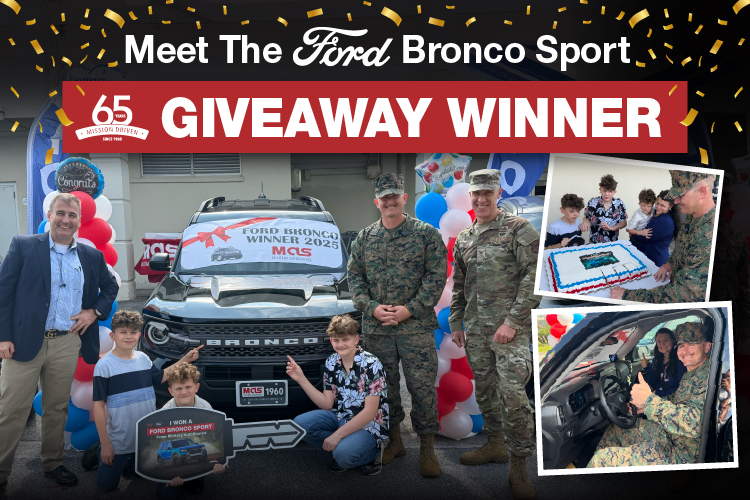 Meet the Ford Bronco Sport Giveaway Winner