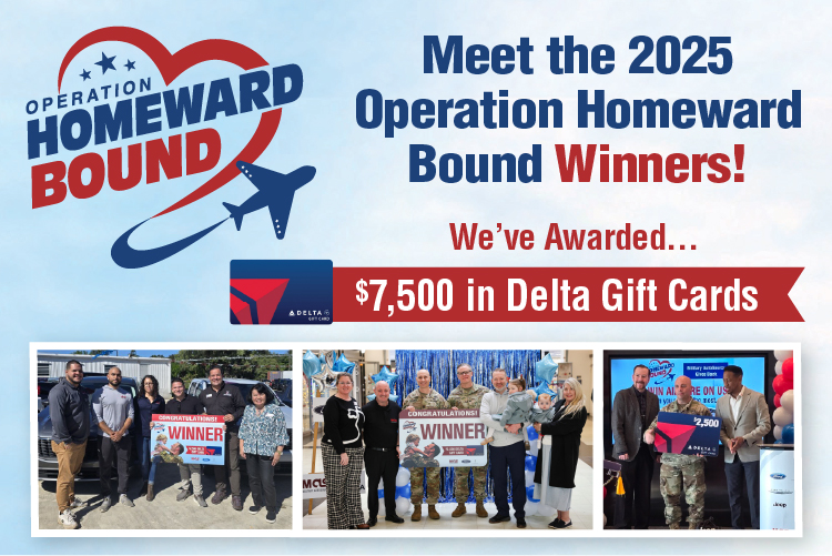 2025 Operation Homeward Bound Winners | MAS