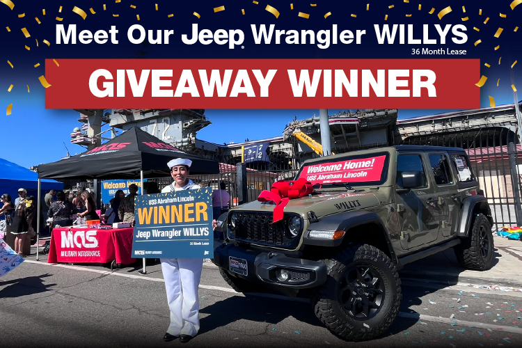 Meet Our Jeep Wrangler WILLYS Giveaway Winner